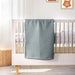 Waffle Baby Blanket - Duck Egg-