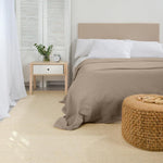 Waffle Blanket Throw Sand