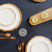 Waffle Table Cloth Dark Grey-