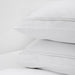 Whisper Soft 400 Thread Count Egyptian Cotton Sateen Satin Stitch Pillowcase Pair - Grey-Pillowcase