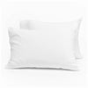 Whisper Soft 400 Thread Count Sateen Egyptian Cotton Pillowcase Standard Pair White
