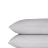 Whisper Soft 500 Thread Count Sateen Egyptian Cotton Pillowcase Silver