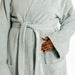 Whisper Soft Classic Toweling Bathrobe Aquifer-Bathrobes