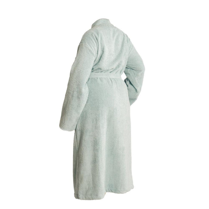 Whisper Soft Classic Toweling Bathrobe Aquifer-Bathrobes