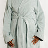 Whisper Soft Classic Toweling Bathrobe Aquifer