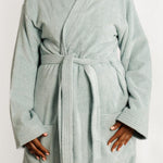 Whisper Soft Classic Toweling Bathrobe Aquifer
