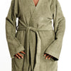 Whisper Soft Classic Toweling Bathrobe Hunter Green