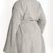 Whisper Soft Classic Toweling Bathrobe Light Grey-Bathrobes