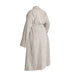 Whisper Soft Classic Toweling Bathrobe Light Grey-Bathrobes
