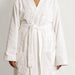 Whisper Soft Classic Toweling Bathrobe White-Bathrobes