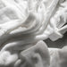 Micro Fleece Bathrobe - white