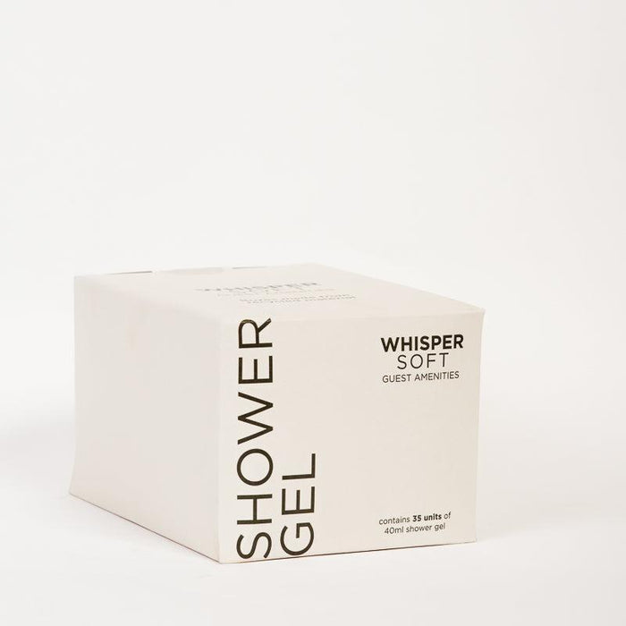 Whisper Soft Shower Gel (Box of 35)-GUEST AMENITIES
