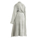 Whisper Soft Toweling Bathrobe Grey-Bathrobes