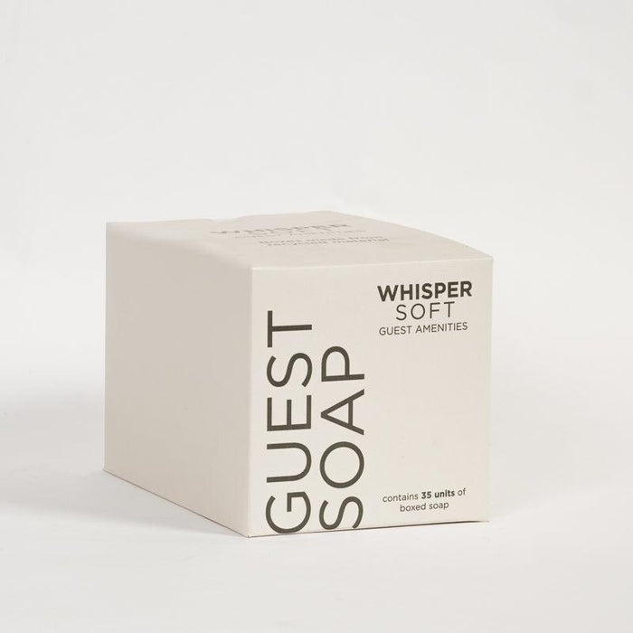 Whisper Soft Wrapped Guest Soap (Box of 35)-GUEST AMENITIES