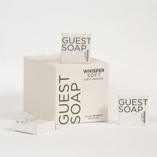 Whisper Soft Wrapped Guest Soap (Box of 35)-GUEST AMENITIES