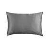 Whispersoft Indulgence Satin Pillowcase Pair Charcoal