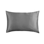 Whispersoft Indulgence Satin Pillowcase Pair Charcoal