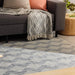 Winter Embrace Indoor and Outdoor Rug Misty Grey-Carpets/Rugs