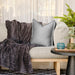 Woven Scatter Cushion - Dark Grey