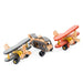 Zippy  Wooden Biplane - Red-Toys-Little Whitehouse
